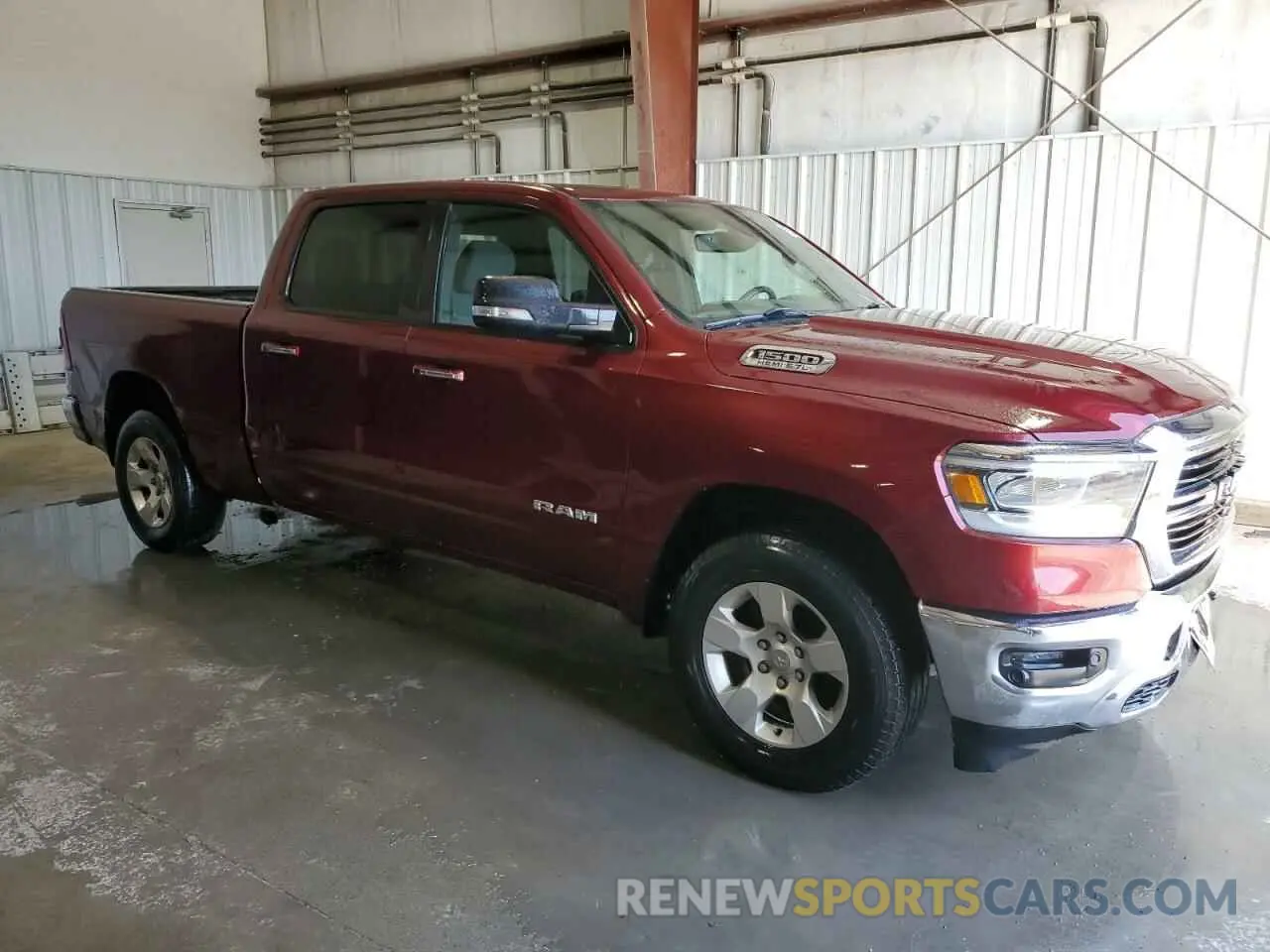 4 fotografías del automóvil dañado 1C6SRFMT4KN733705 RAM 1500 2019