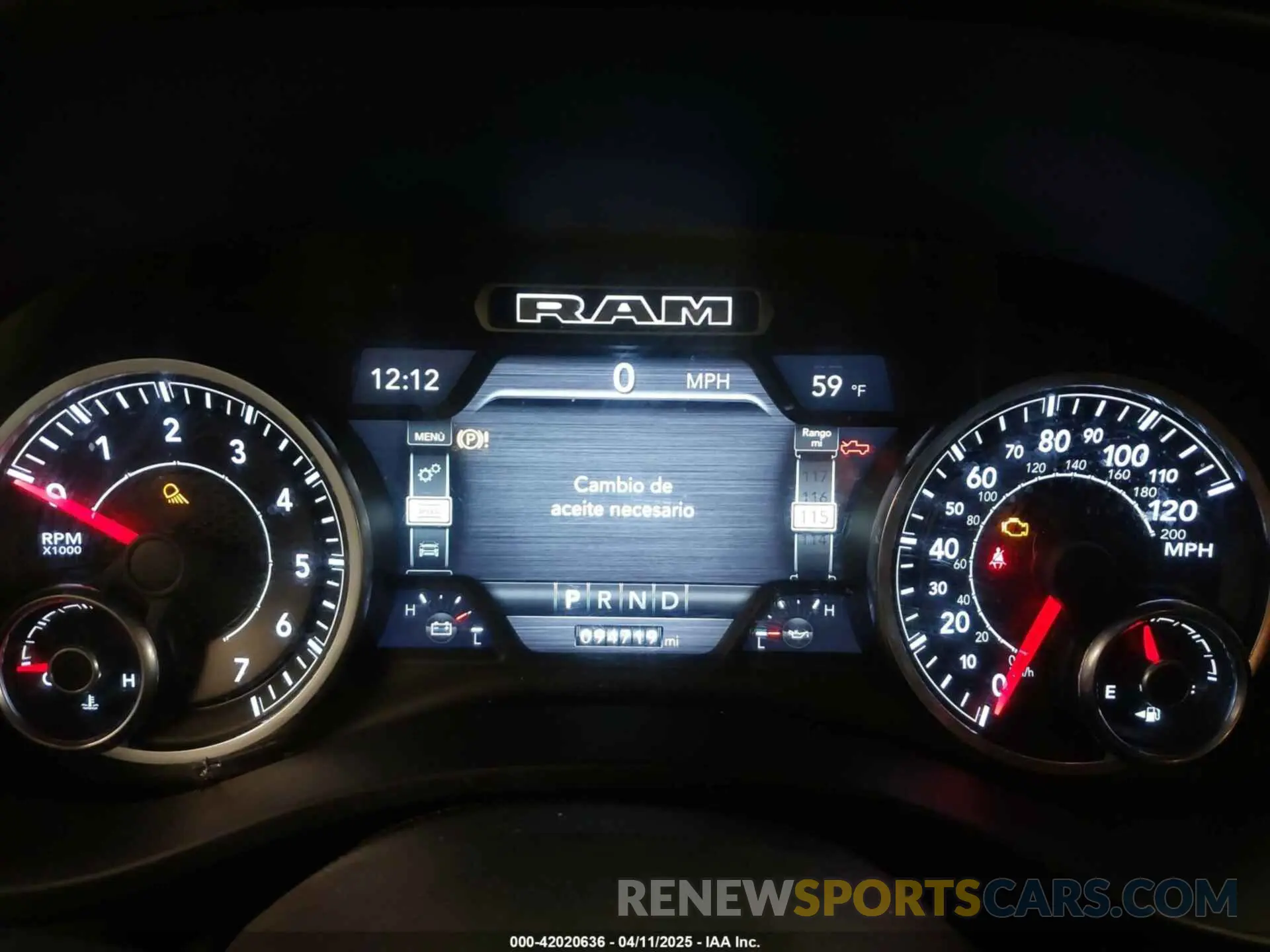 16 fotografías del automóvil dañado 1C6SRFMT5KN614044 RAM 1500 2019