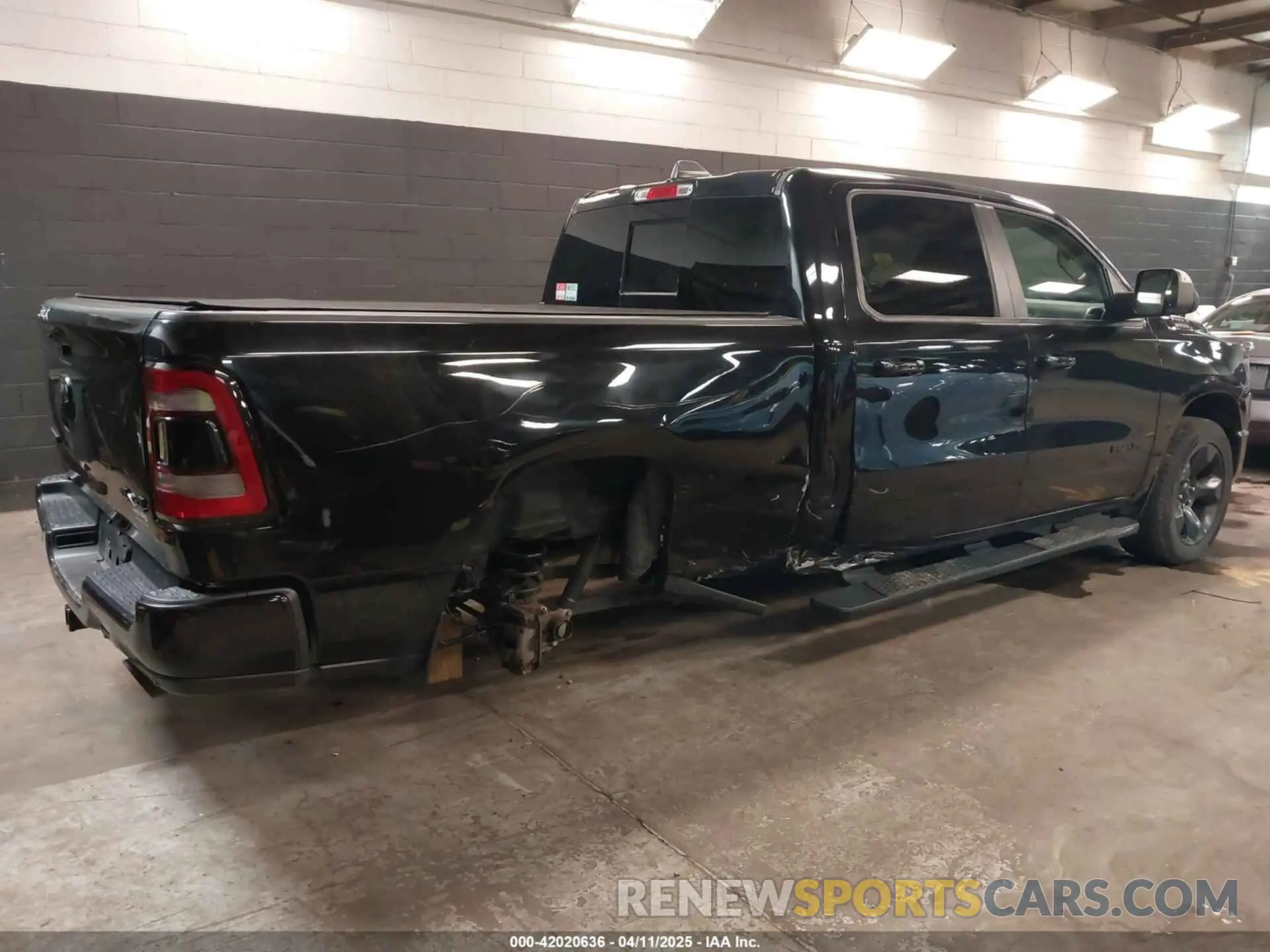 6 fotografías del automóvil dañado 1C6SRFMT5KN614044 RAM 1500 2019