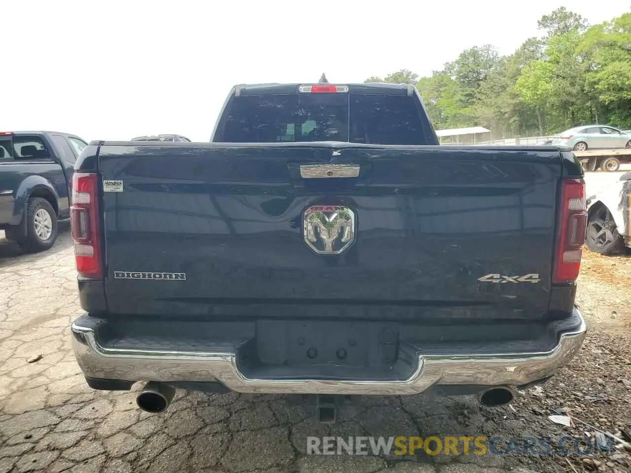 6 fotografías del automóvil dañado 1C6SRFMT8KN637611 RAM 1500 2019