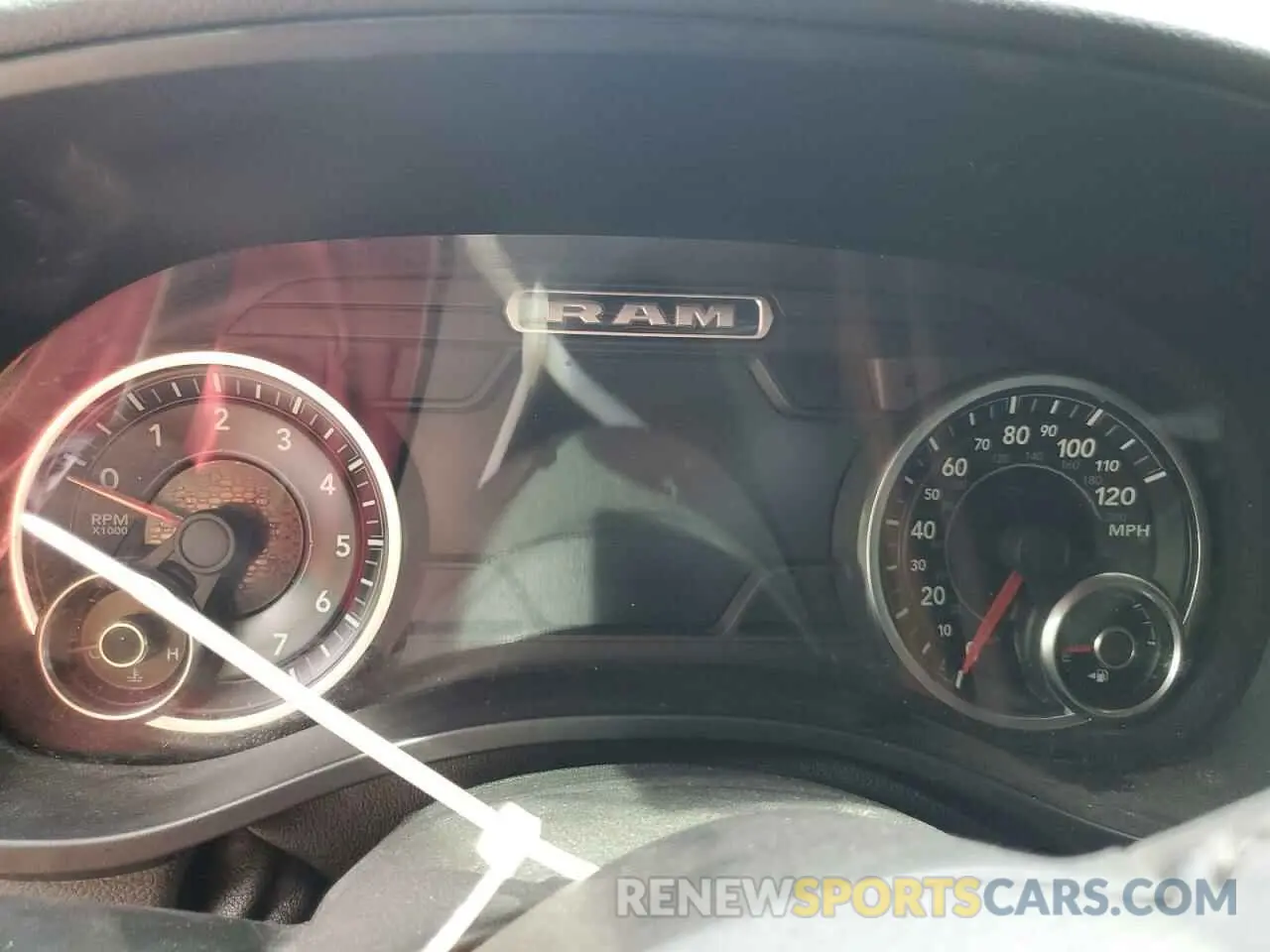 9 fotografías del automóvil dañado 1C6SRFMT8KN637611 RAM 1500 2019
