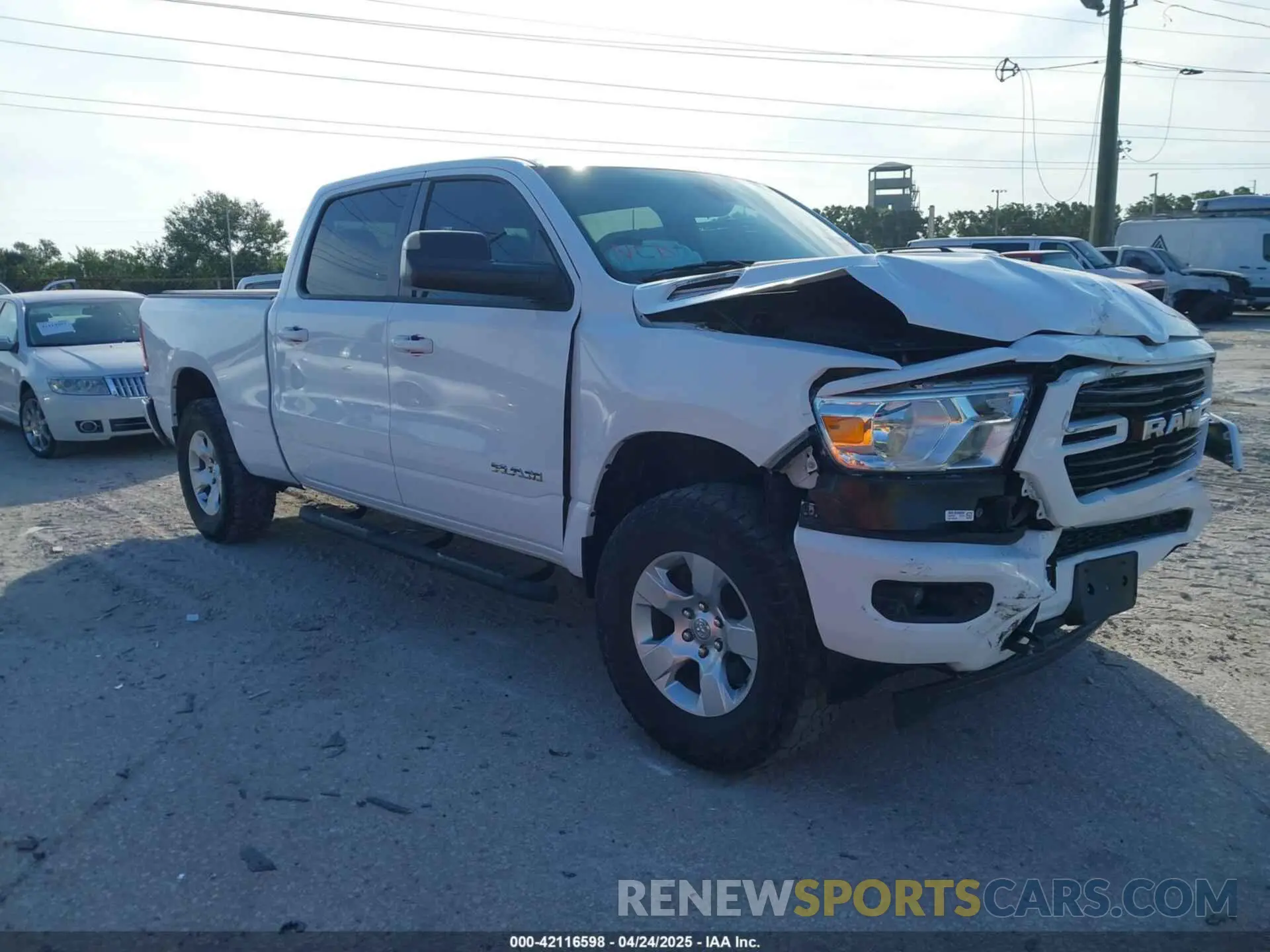 1 fotografías del automóvil dañado 1C6SRFMTXKN876237 RAM 1500 2019
