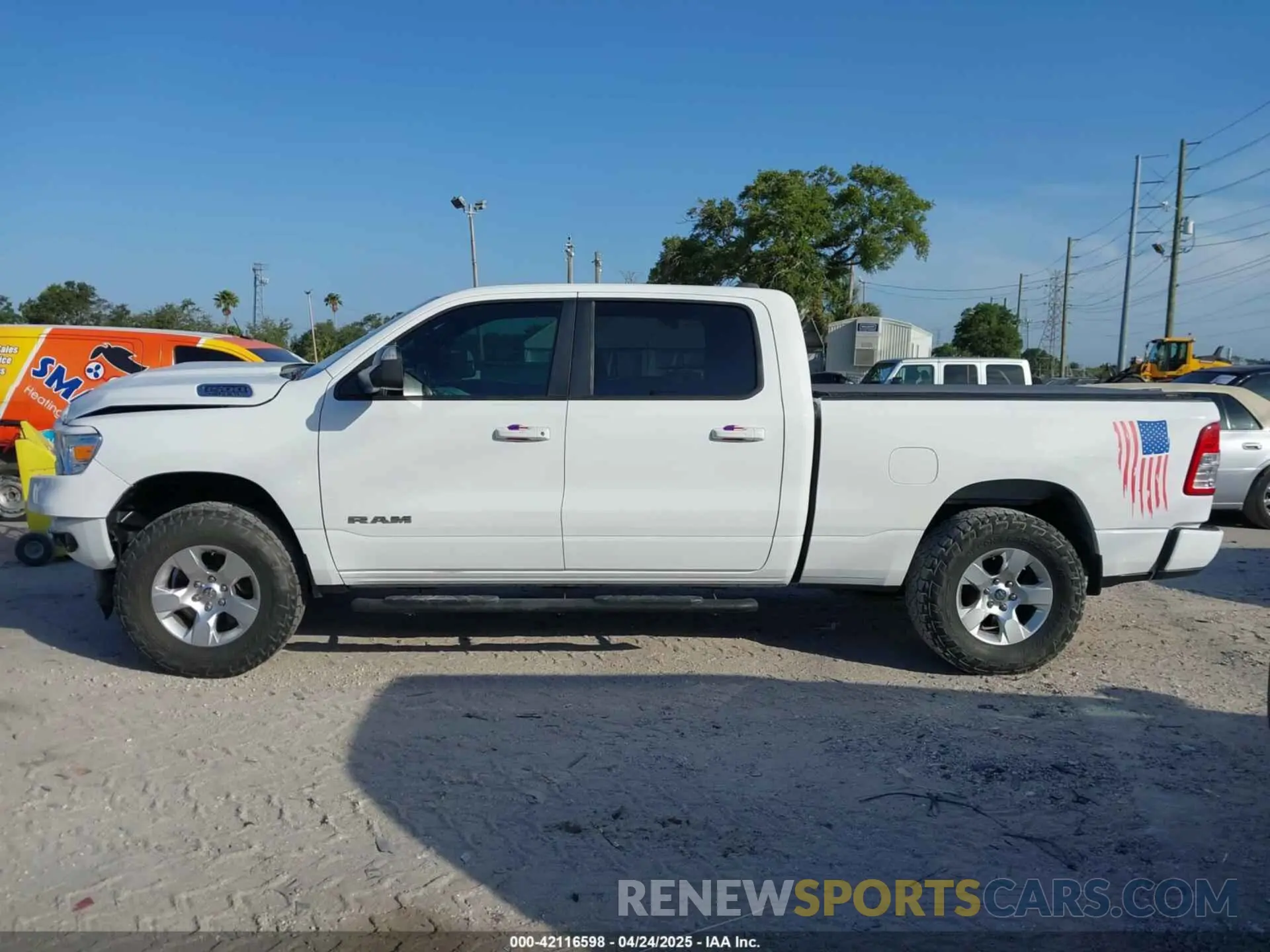 14 fotografías del automóvil dañado 1C6SRFMTXKN876237 RAM 1500 2019