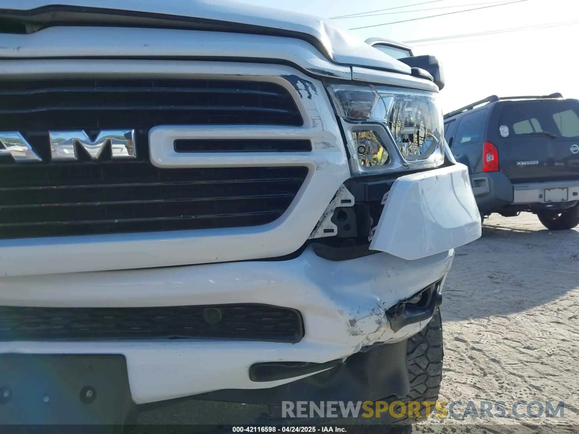 17 fotografías del automóvil dañado 1C6SRFMTXKN876237 RAM 1500 2019
