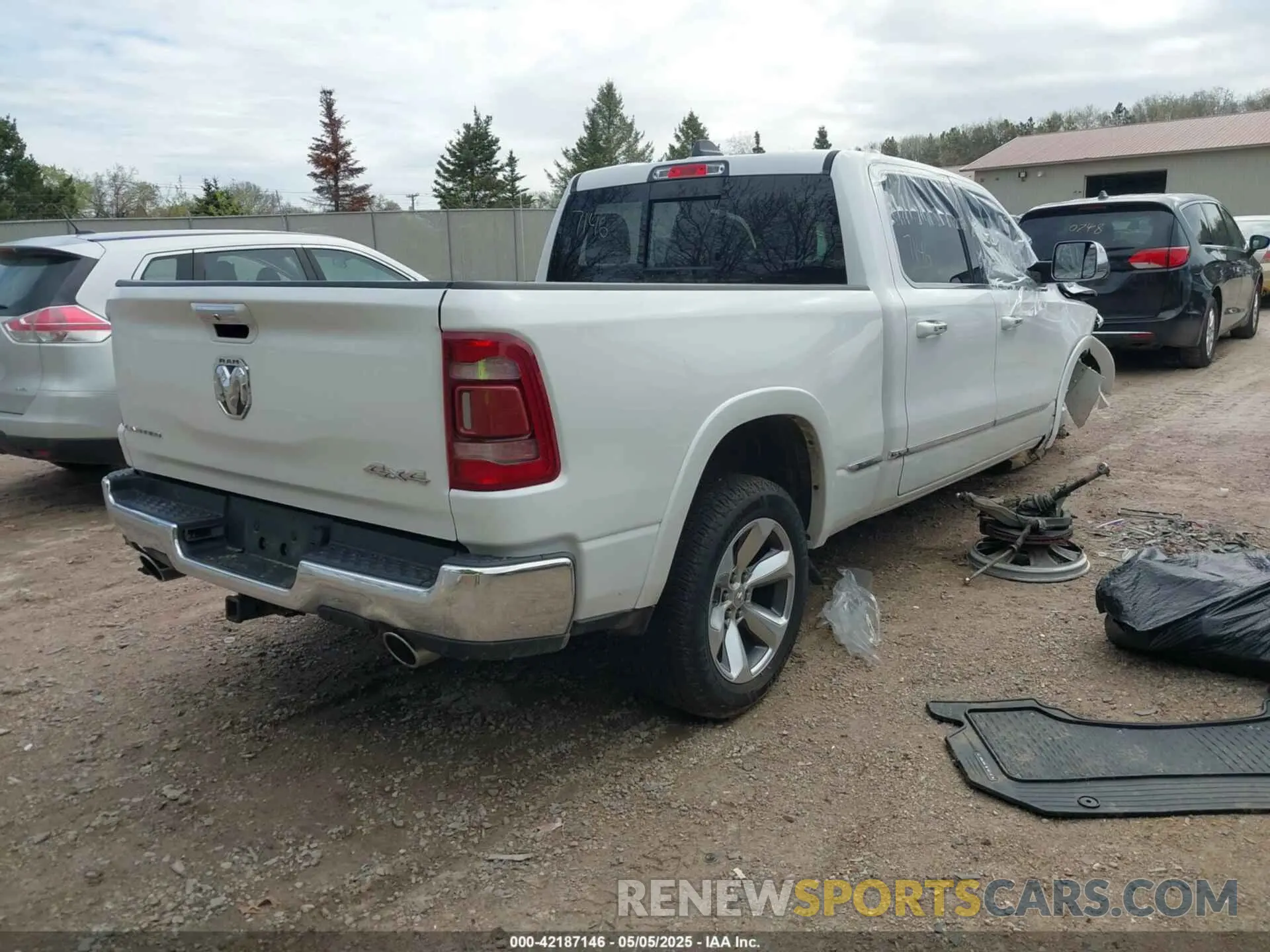 4 fotografías del automóvil dañado 1C6SRFPT2KN508369 RAM 1500 2019