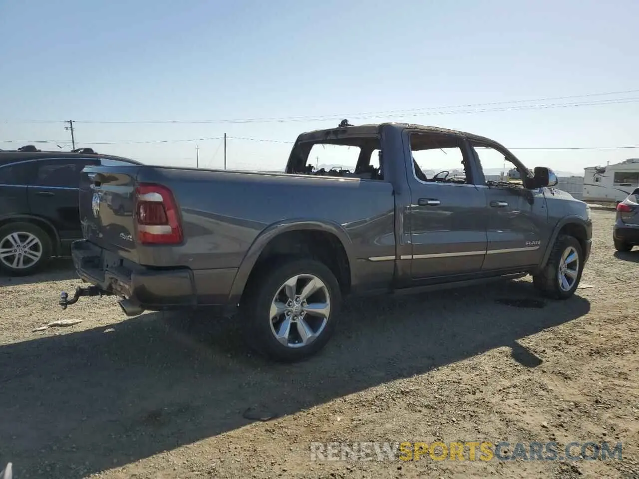 3 fotografías del automóvil dañado 1C6SRFPT2KN829974 RAM 1500 2019