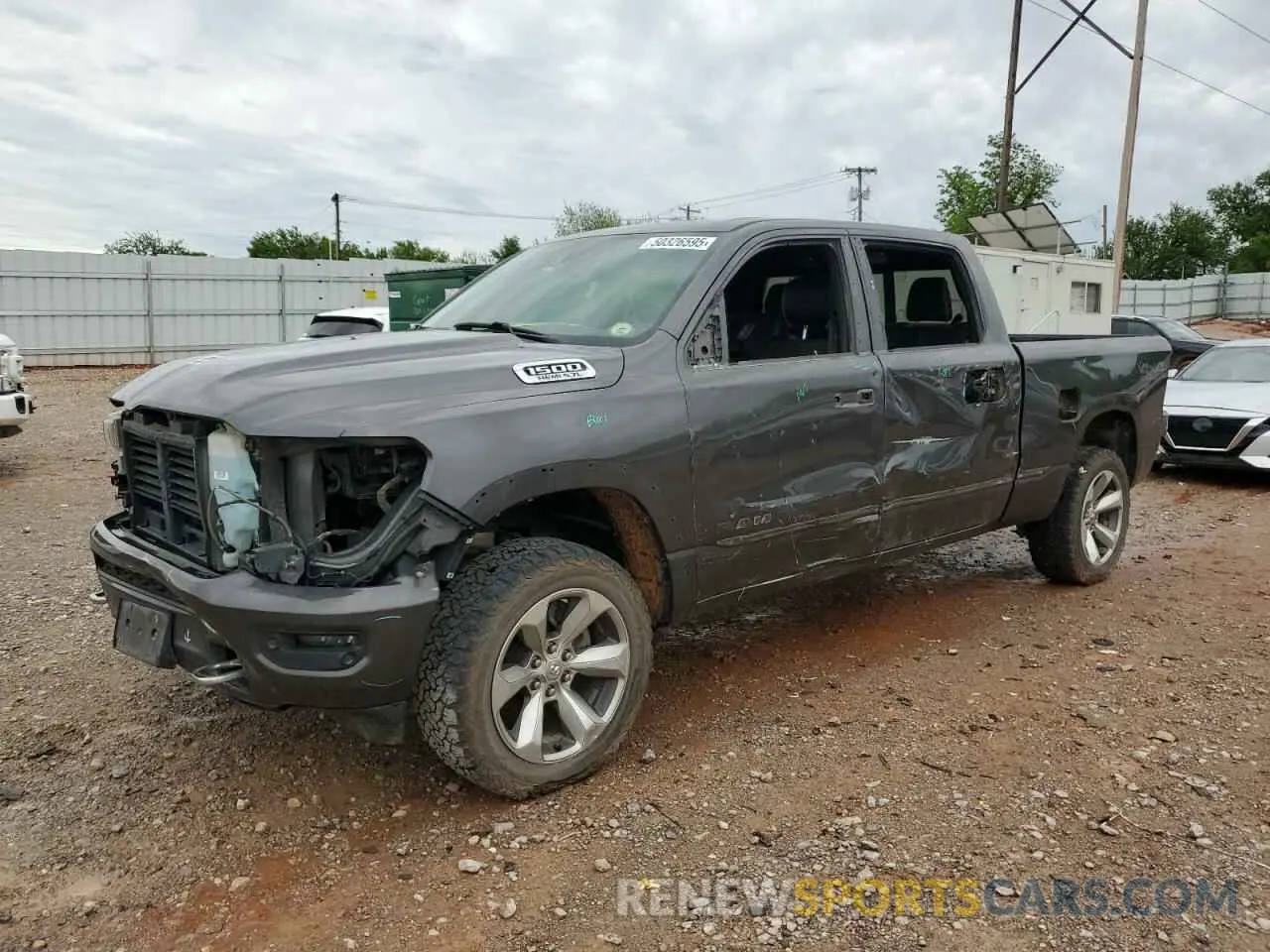 1 fotografías del automóvil dañado 1C6SRFPT5KN786280 RAM 1500 2019