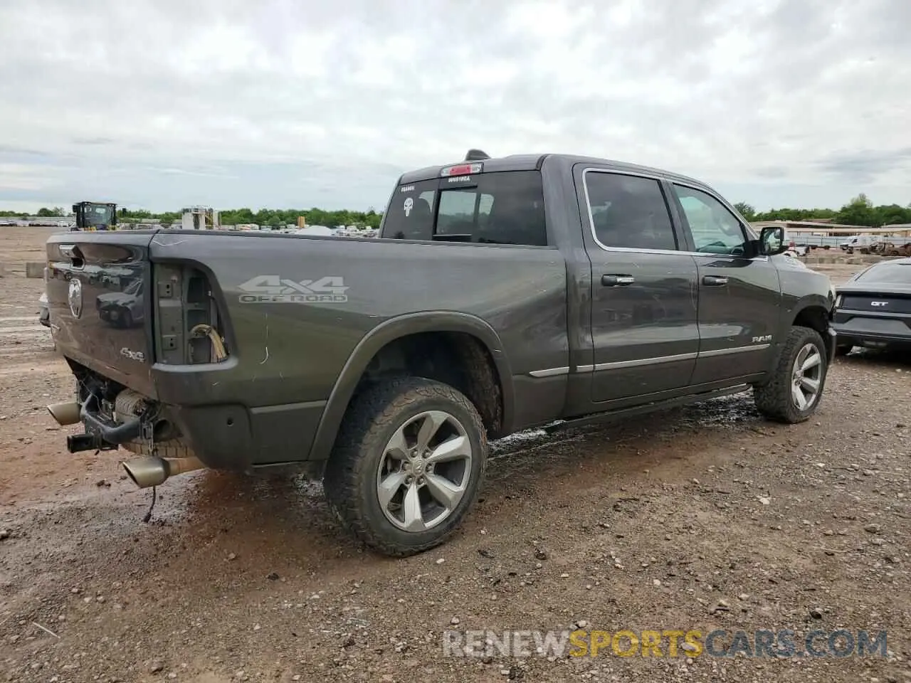 3 fotografías del automóvil dañado 1C6SRFPT5KN786280 RAM 1500 2019
