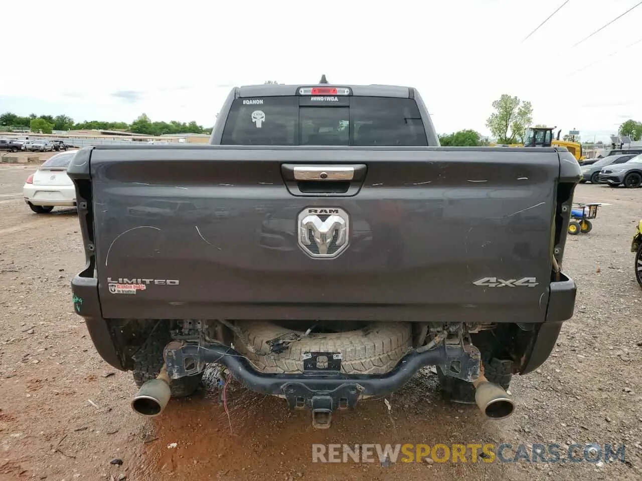 6 fotografías del automóvil dañado 1C6SRFPT5KN786280 RAM 1500 2019