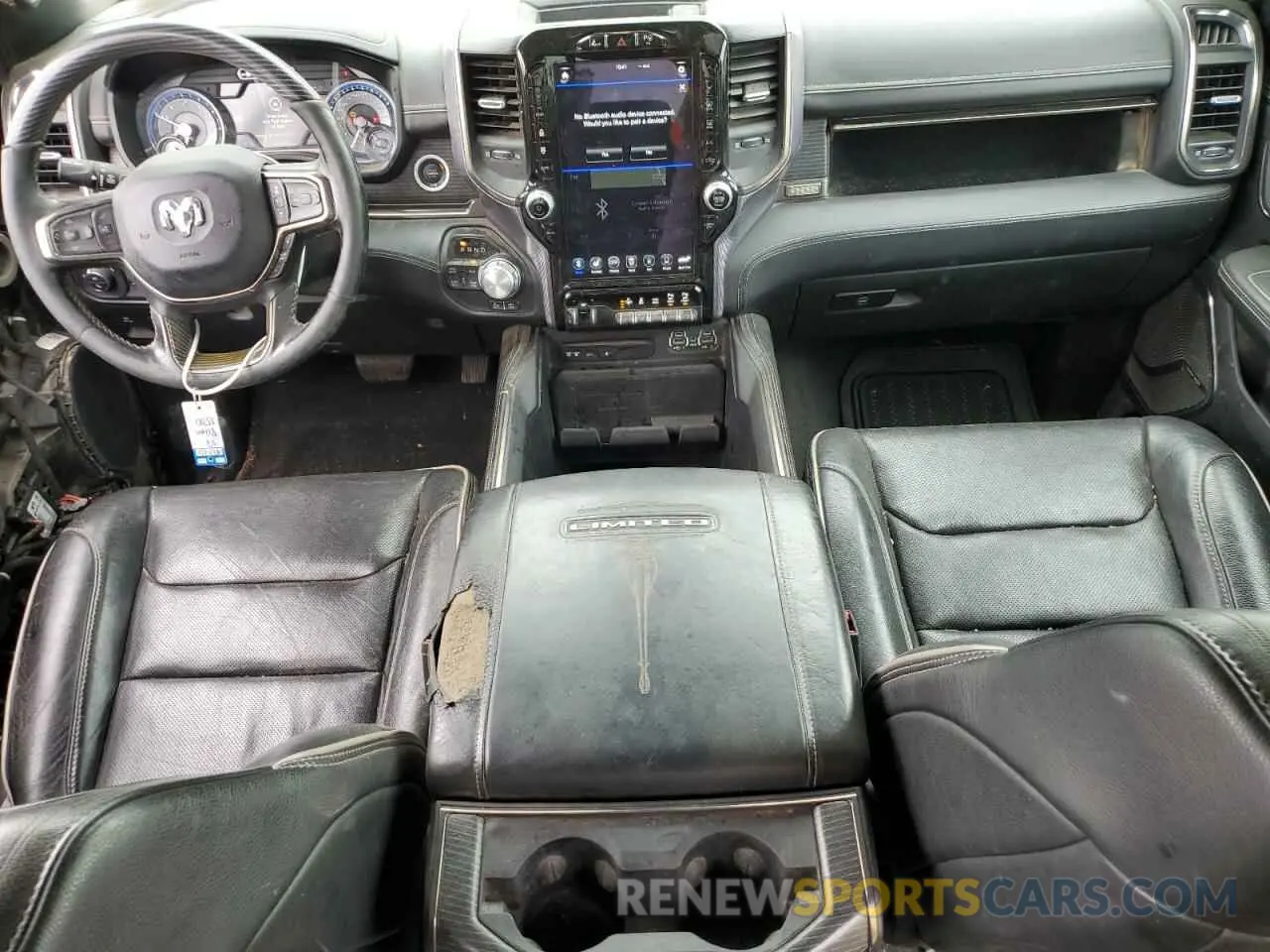 8 fotografías del automóvil dañado 1C6SRFPT5KN786280 RAM 1500 2019