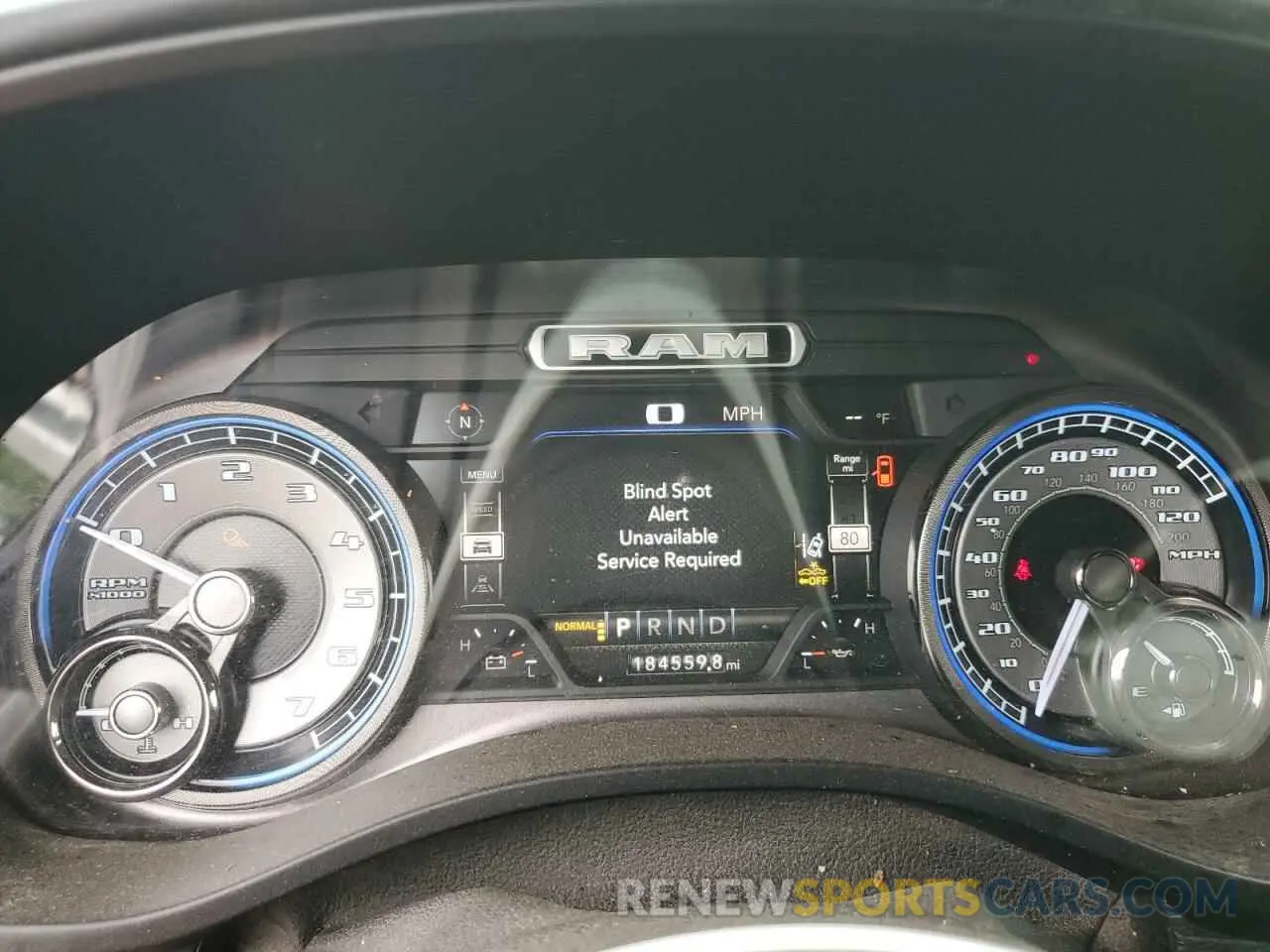 9 fotografías del automóvil dañado 1C6SRFPT5KN786280 RAM 1500 2019