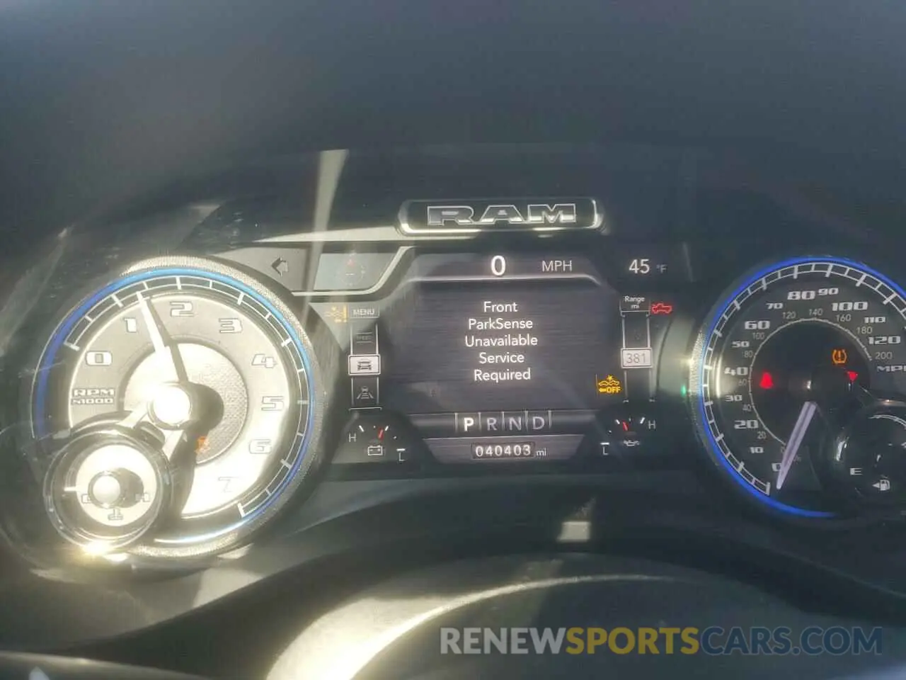 9 fotografías del automóvil dañado 1C6SRFPT8KN716384 RAM 1500 2019