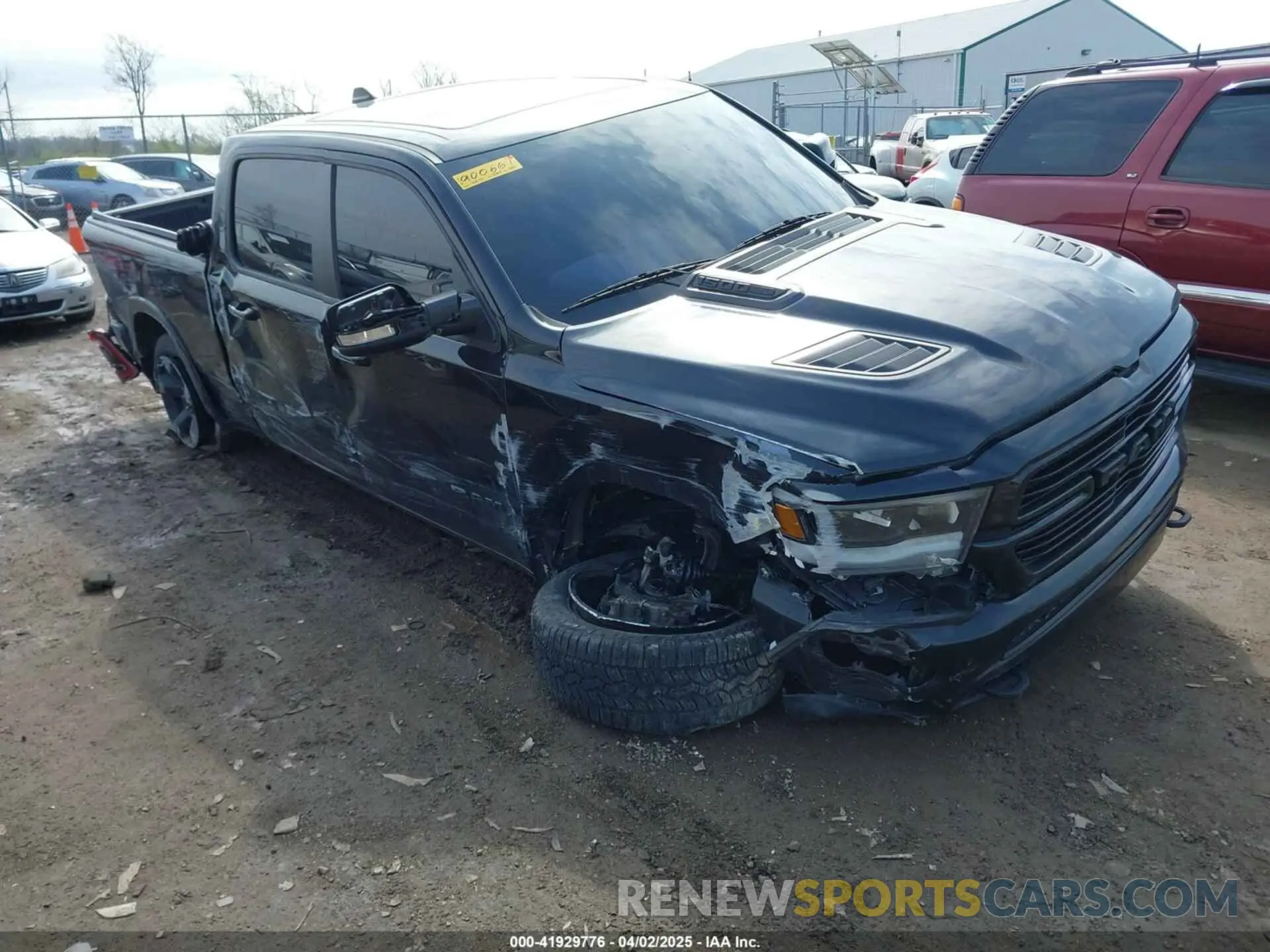 1 fotografías del automóvil dañado 1C6SRFRT1KN900661 RAM 1500 2019