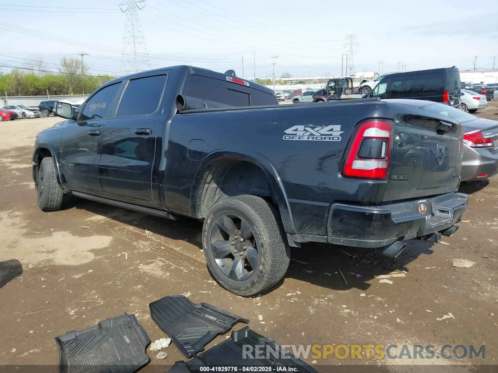 3 fotografías del automóvil dañado 1C6SRFRT1KN900661 RAM 1500 2019
