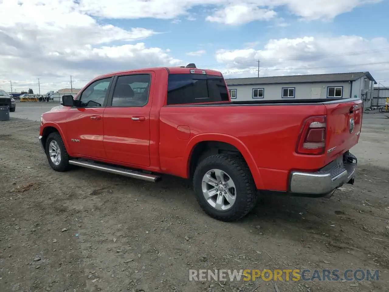 2 fotografías del automóvil dañado 1C6SRFRT7KN583534 RAM 1500 2019