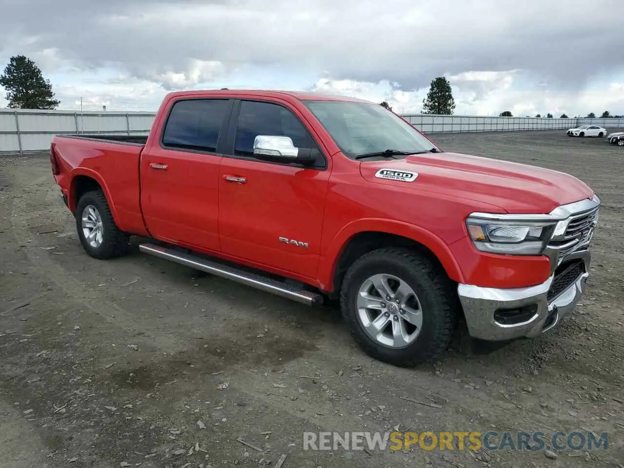 4 fotografías del automóvil dañado 1C6SRFRT7KN583534 RAM 1500 2019