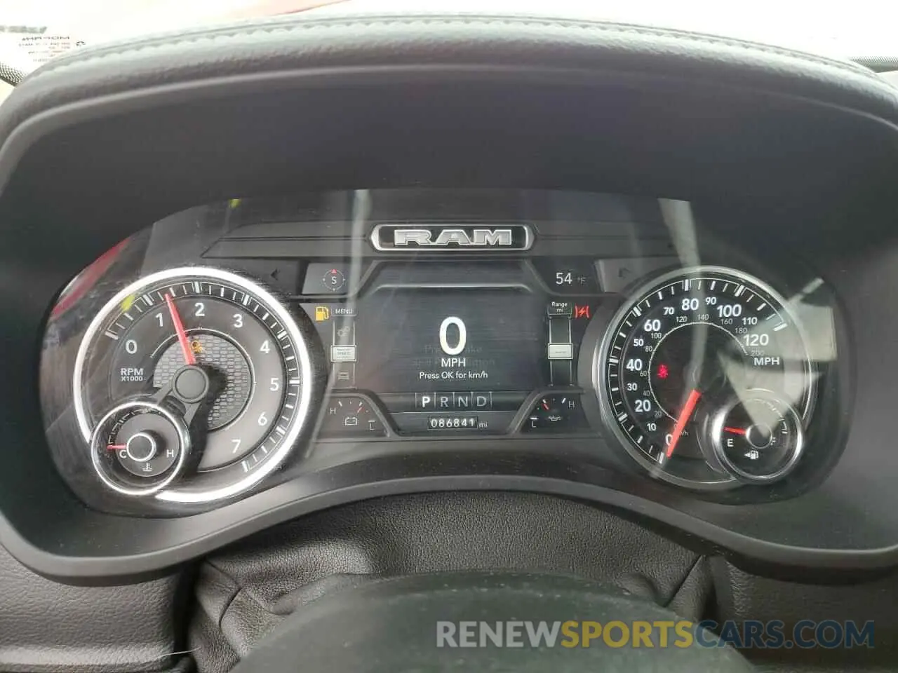 9 fotografías del automóvil dañado 1C6SRFRT7KN583534 RAM 1500 2019