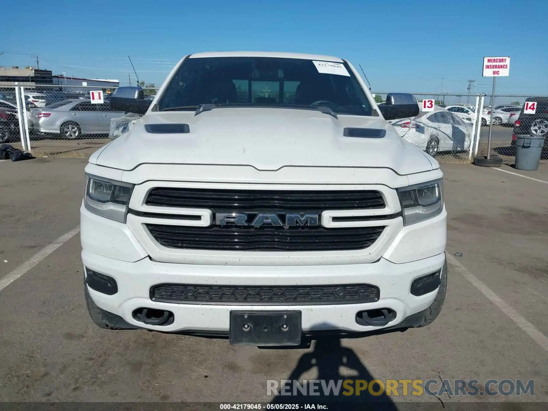 12 fotografías del automóvil dañado 1C6SRFRT8KN687191 RAM 1500 2019