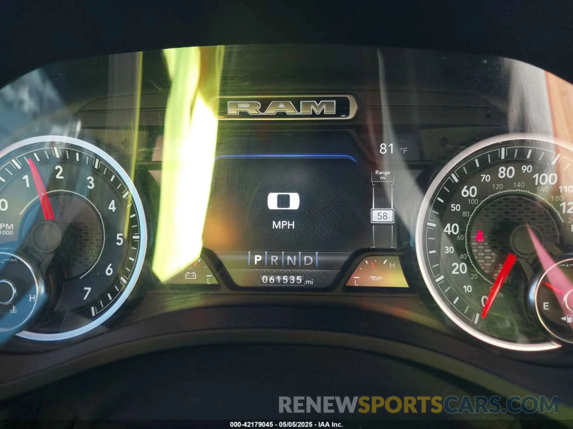 15 fotografías del automóvil dañado 1C6SRFRT8KN687191 RAM 1500 2019