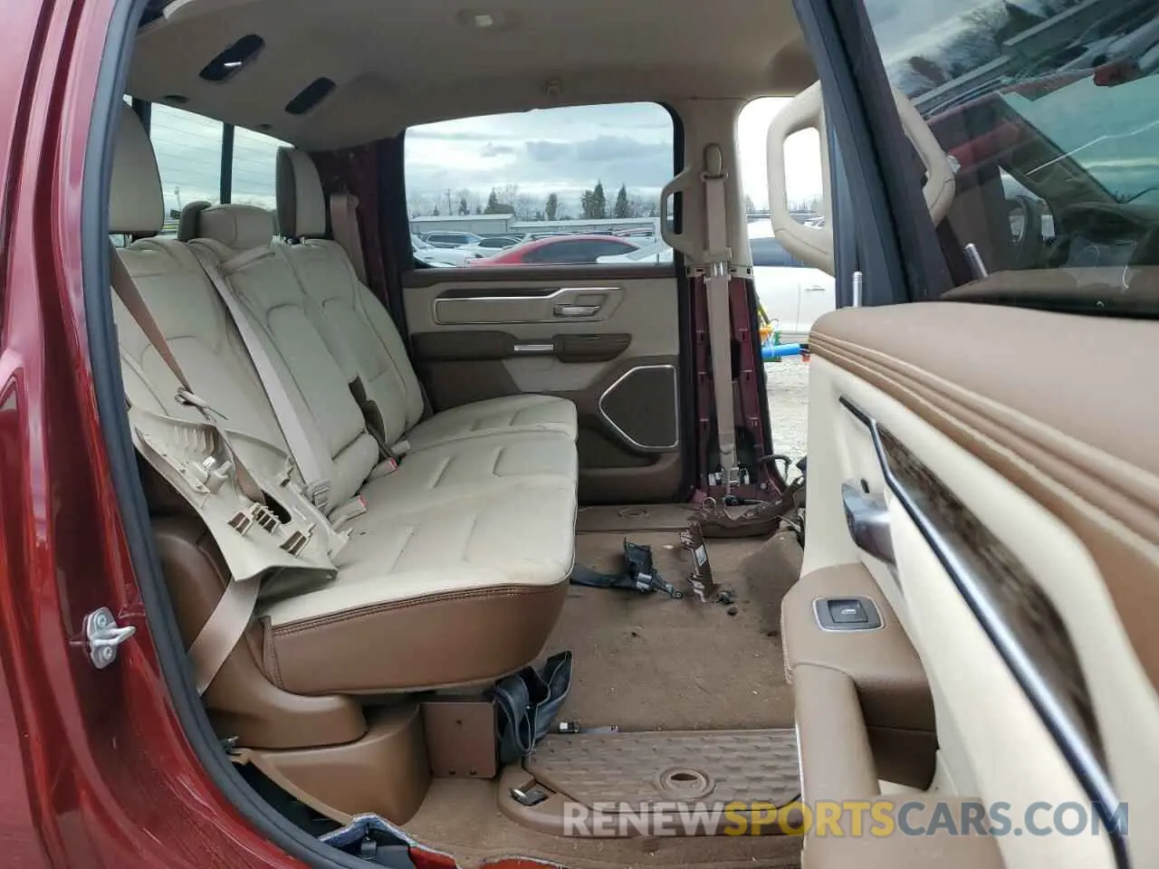 10 fotografías del automóvil dañado 1C6SRFRT9KN610071 RAM 1500 2019