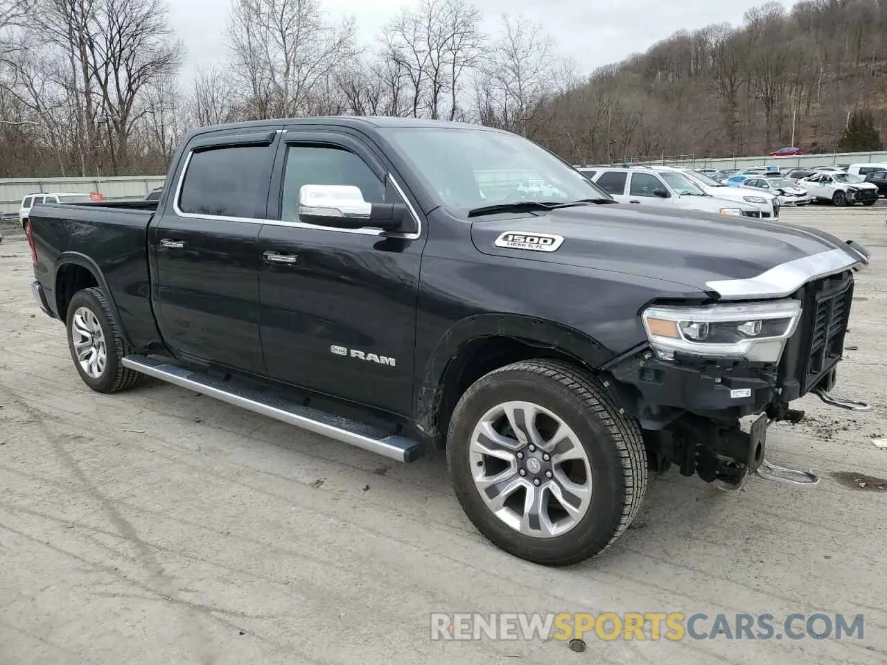 4 fotografías del automóvil dañado 1C6SRFST6KN573300 RAM 1500 2019