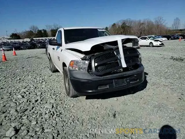 10 fotografías del automóvil dañado 3C6JR6AG5KG504090 RAM 1500 2019