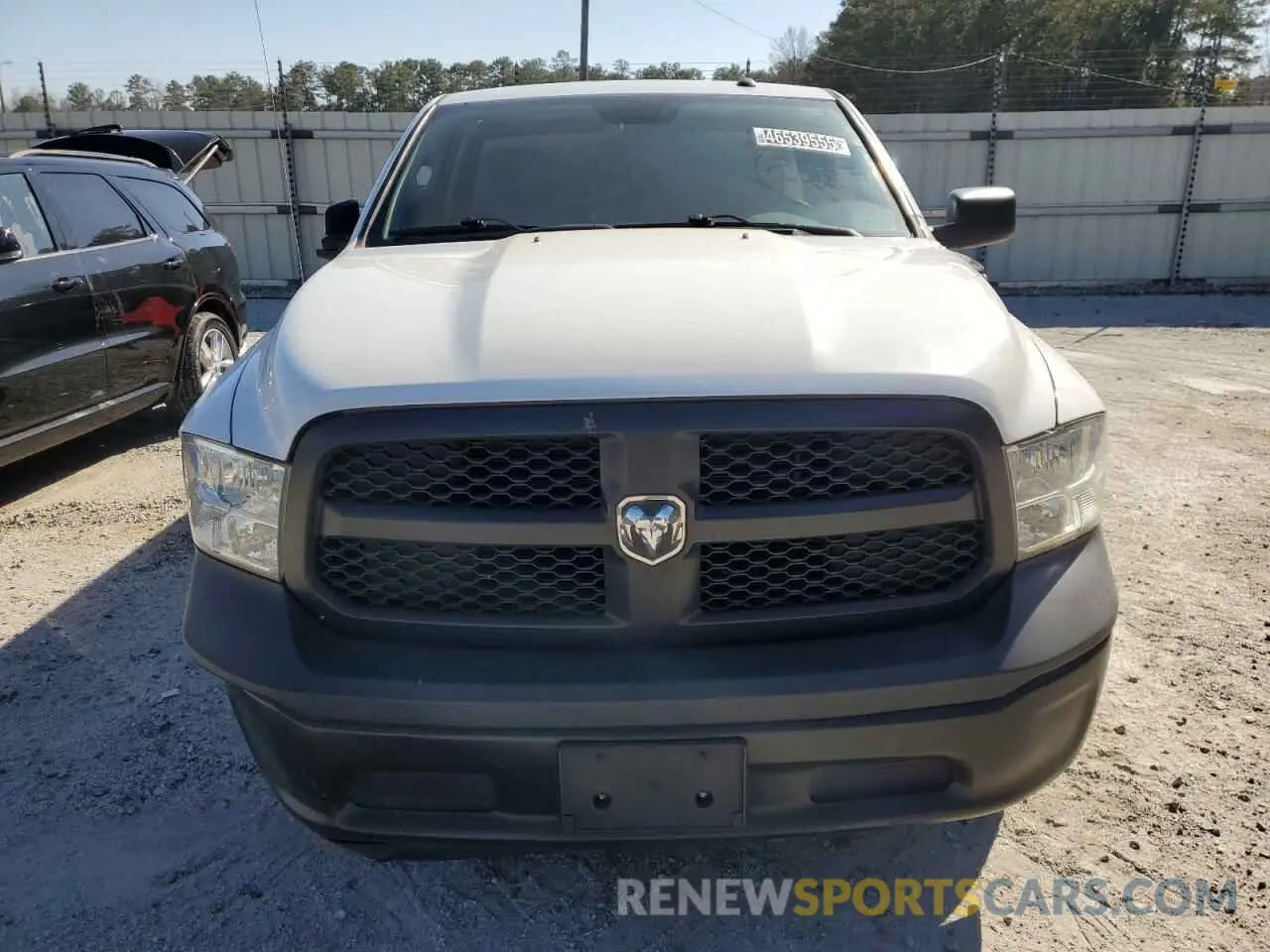 5 fotografías del automóvil dañado 3C6JR6DG0KG591697 RAM 1500 2019