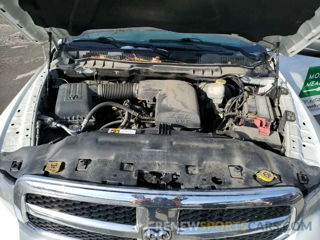 11 fotografías del automóvil dañado 3C6JR6DG1KG651650 RAM 1500 2019