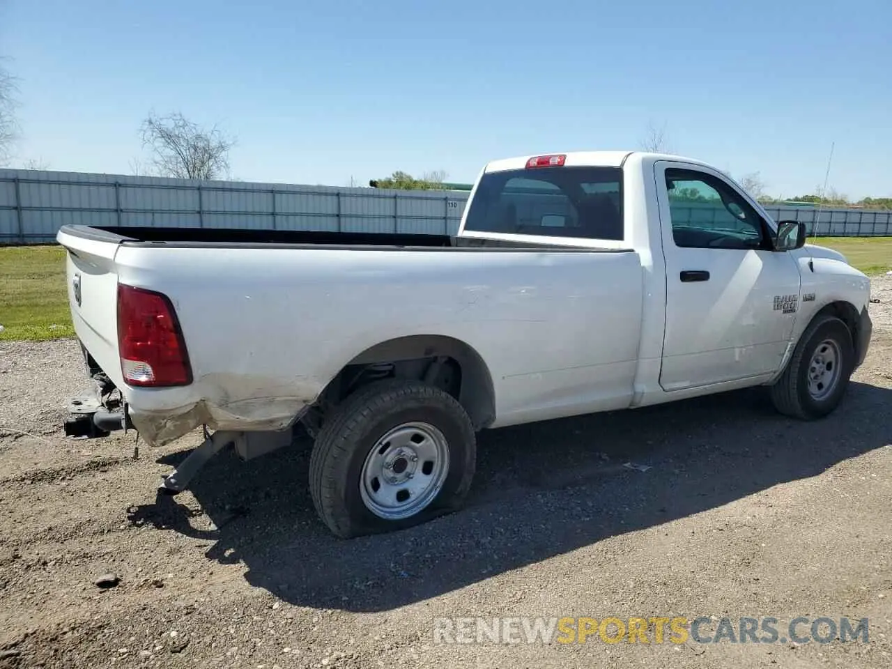 3 fotografías del automóvil dañado 3C6JR6DT2KG619836 RAM 1500 2019