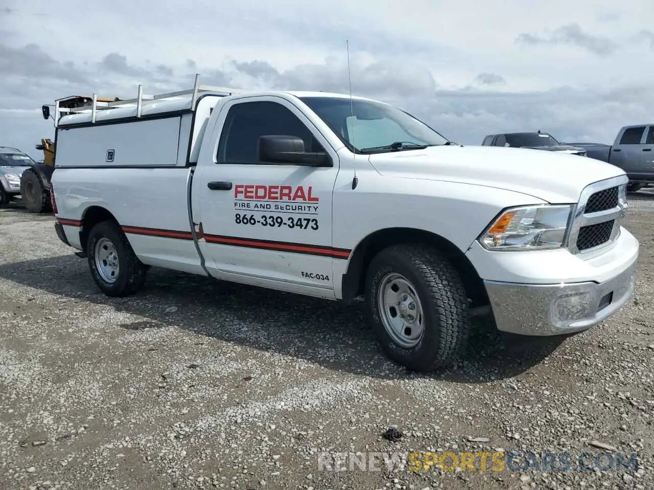 4 fotografías del automóvil dañado 3C6JR6DT7KG547029 RAM 1500 2019