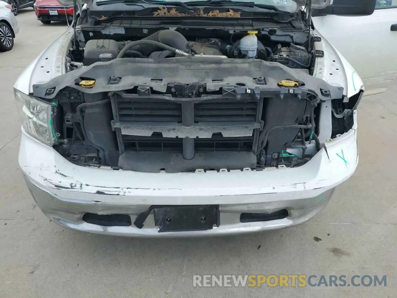 11 fotografías del automóvil dañado 3C6JR6DTXKG537952 RAM 1500 2019