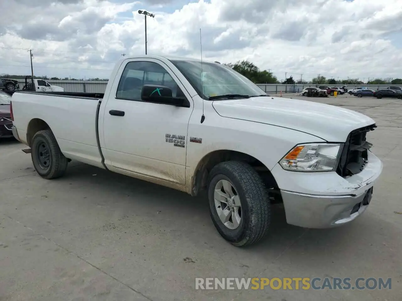 4 fotografías del automóvil dañado 3C6JR6DTXKG537952 RAM 1500 2019