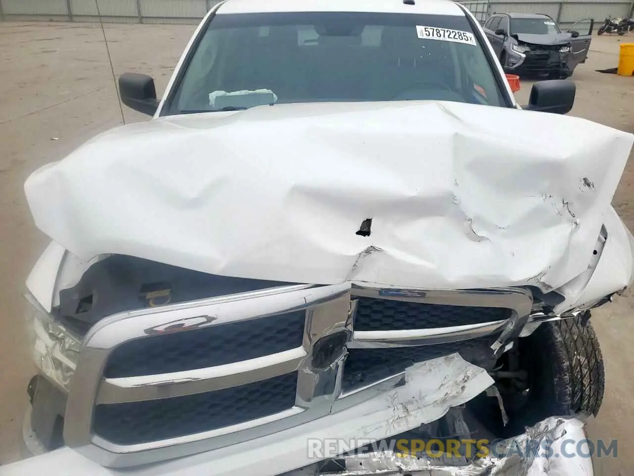 11 fotografías del automóvil dañado 3C6RR6KTXKG722928 RAM 1500 2019