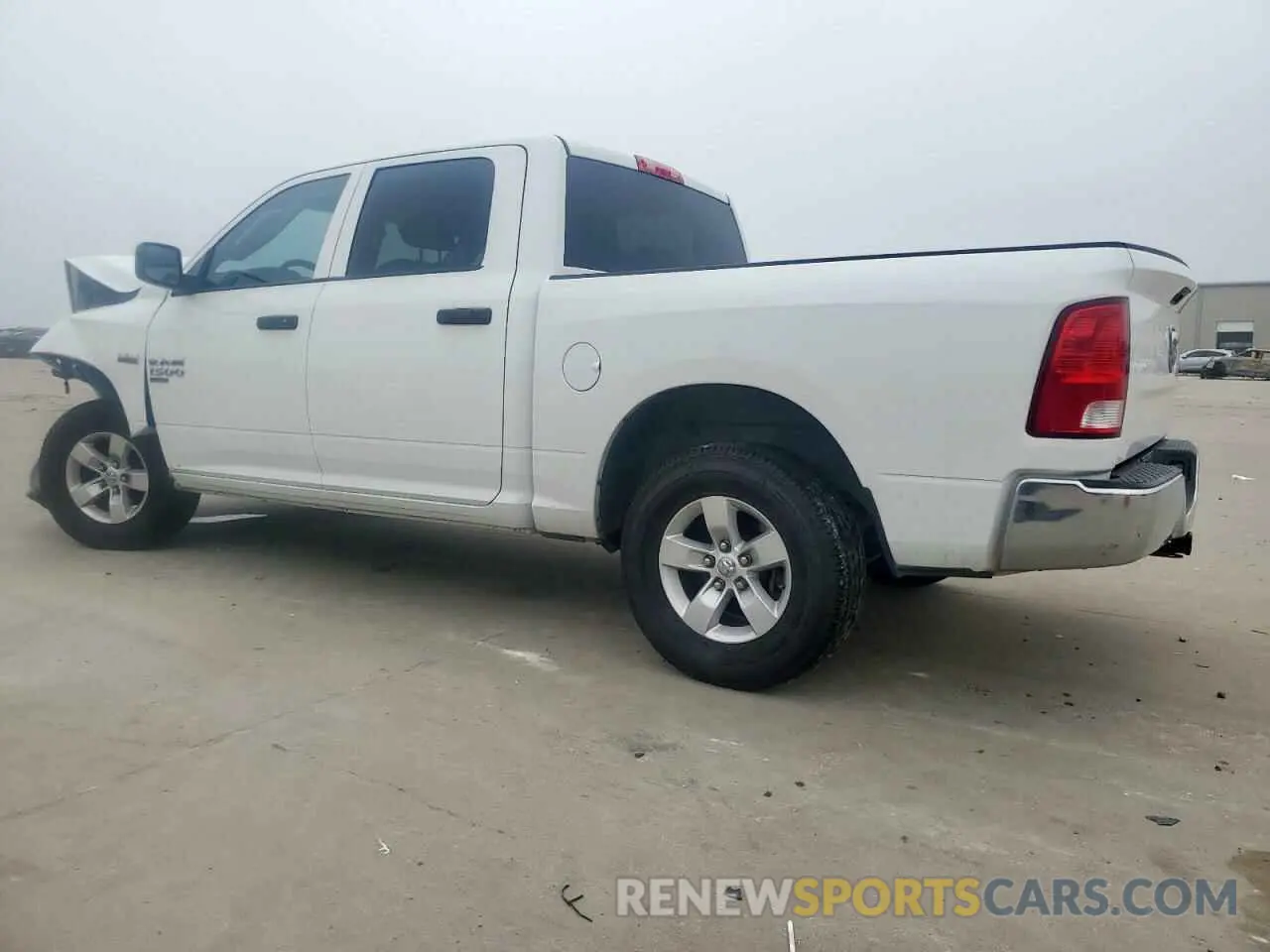 2 fotografías del automóvil dañado 3C6RR6KTXKG722928 RAM 1500 2019