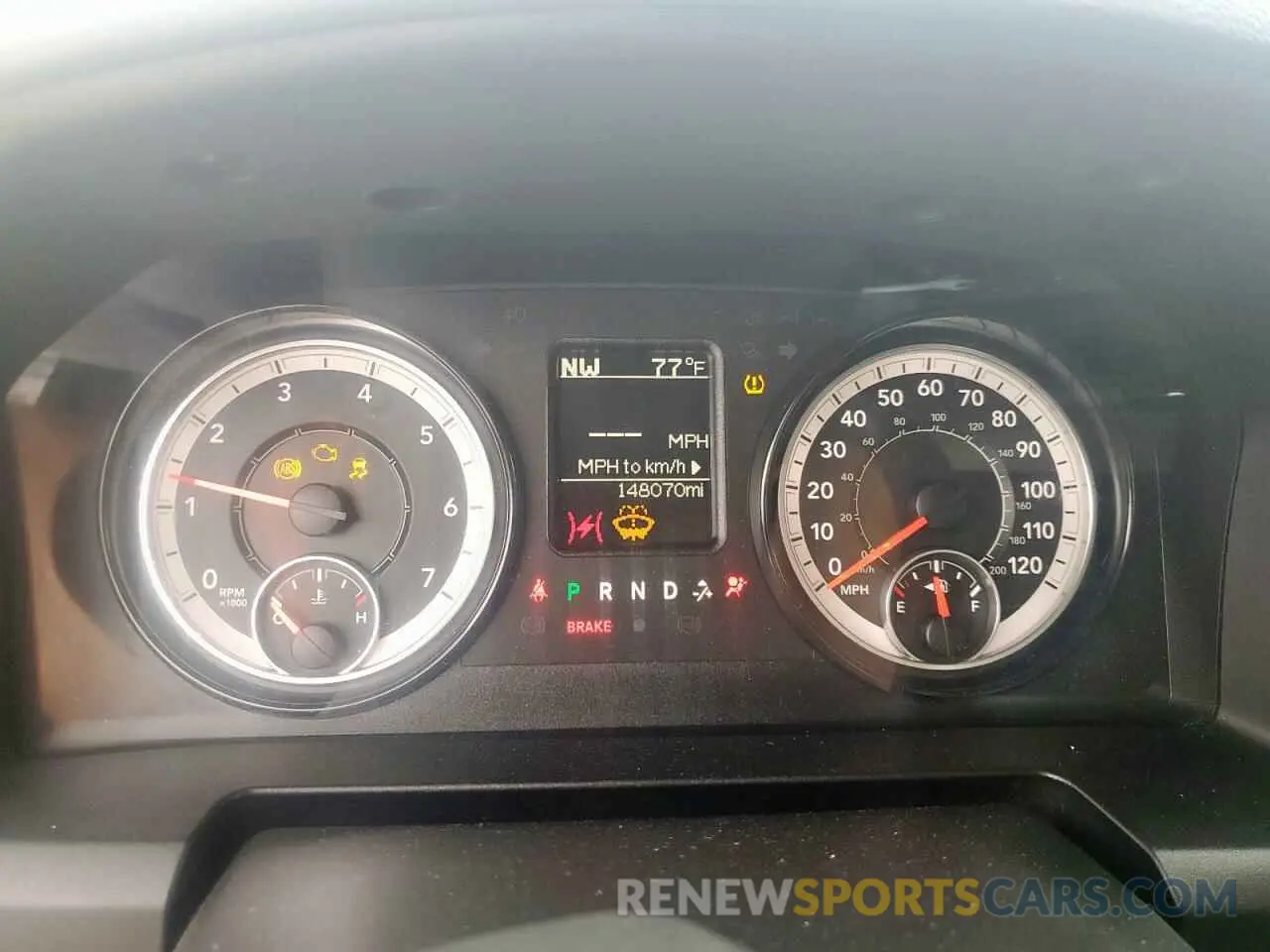 9 fotografías del automóvil dañado 3C6RR6KTXKG722928 RAM 1500 2019