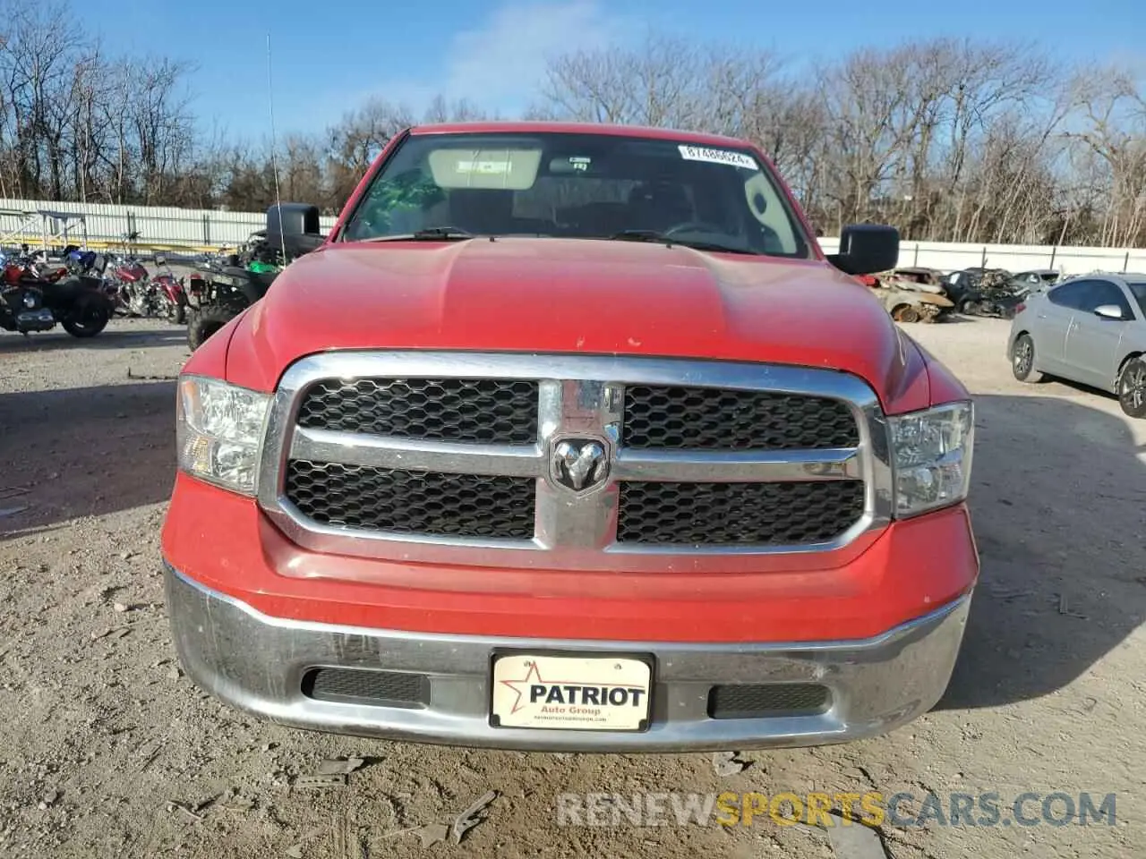 5 fotografías del automóvil dañado 1C6RR6FG0LS121521 RAM 1500 2020