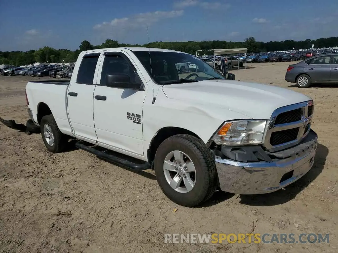 4 fotografías del automóvil dañado 1C6RR6FG2LS121682 RAM 1500 2020