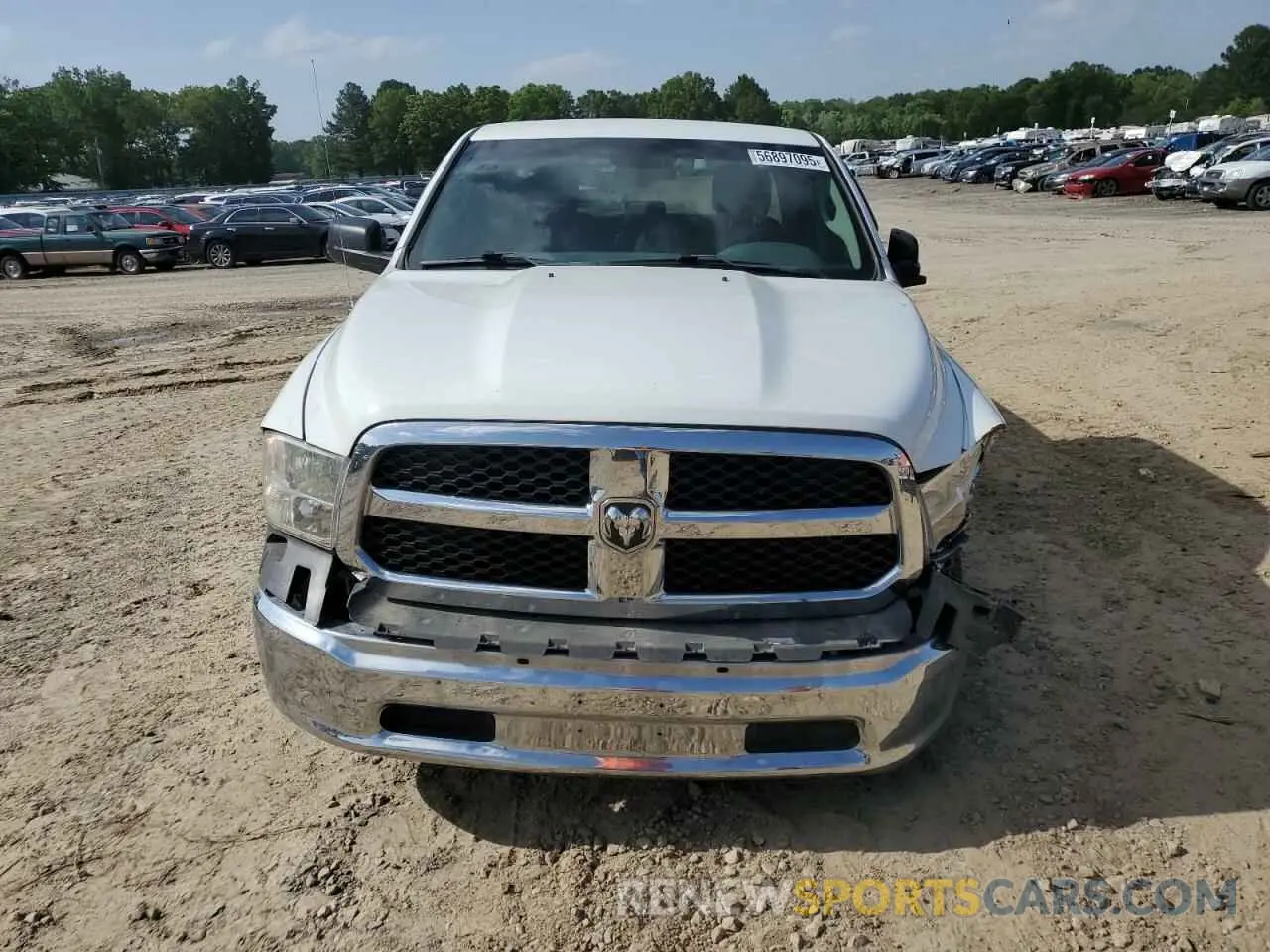 5 fotografías del automóvil dañado 1C6RR6FG2LS121682 RAM 1500 2020