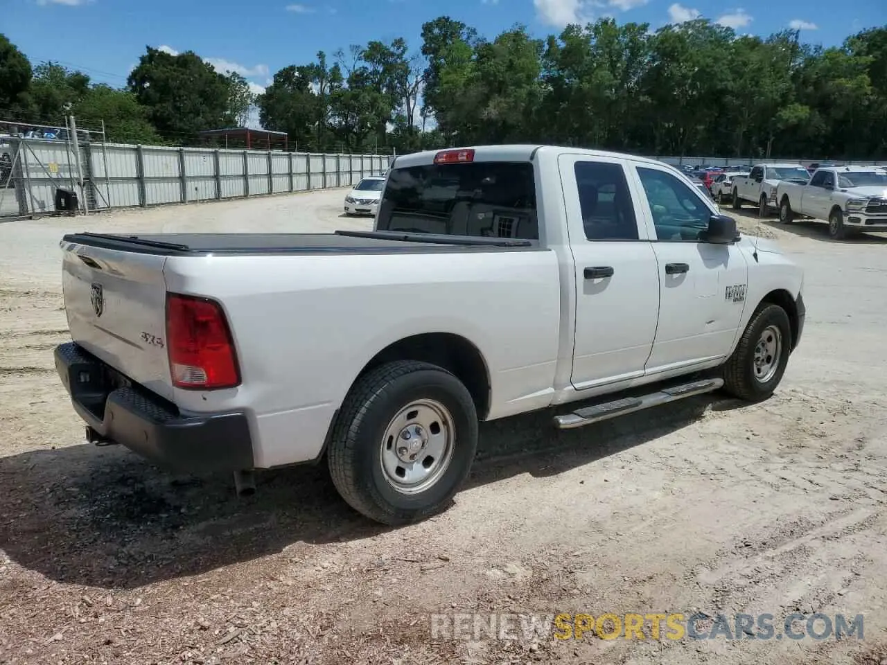 3 fotografías del automóvil dañado 1C6RR6FGXLS160911 RAM 1500 2020