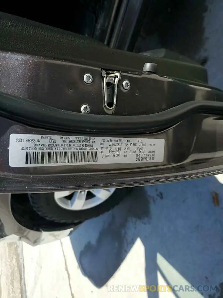 12 fotografías del automóvil dañado 1C6RR6KG8LS137858 RAM 1500 2020