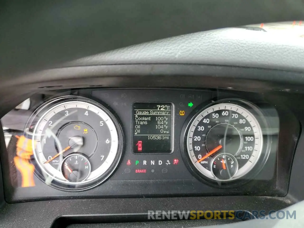 9 fotografías del automóvil dañado 1C6RR6KT0LS158572 RAM 1500 2020