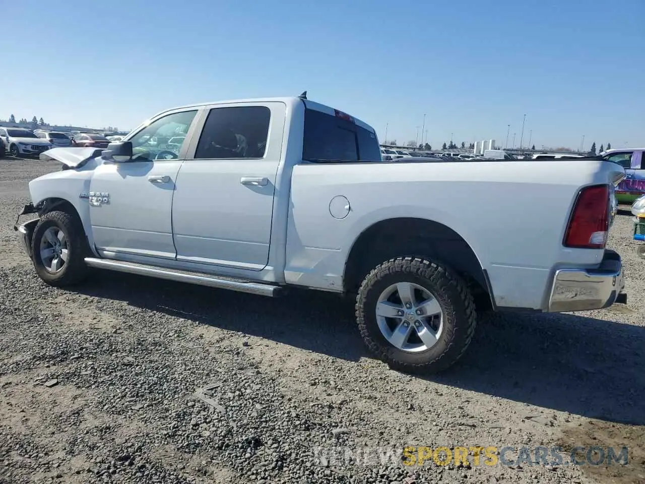 2 fotografías del automóvil dañado 1C6RR6TT2LS133705 RAM 1500 2020