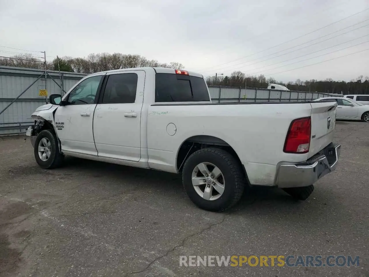 2 fotografías del automóvil dañado 1C6RR6TTXLS117428 RAM 1500 2020