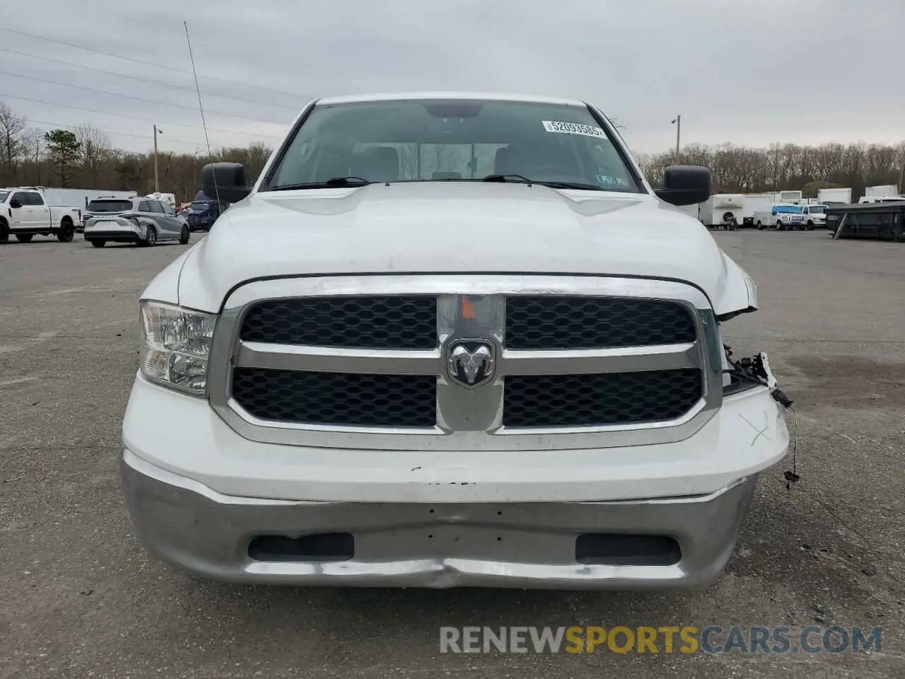 5 fotografías del automóvil dañado 1C6RR6TTXLS117428 RAM 1500 2020