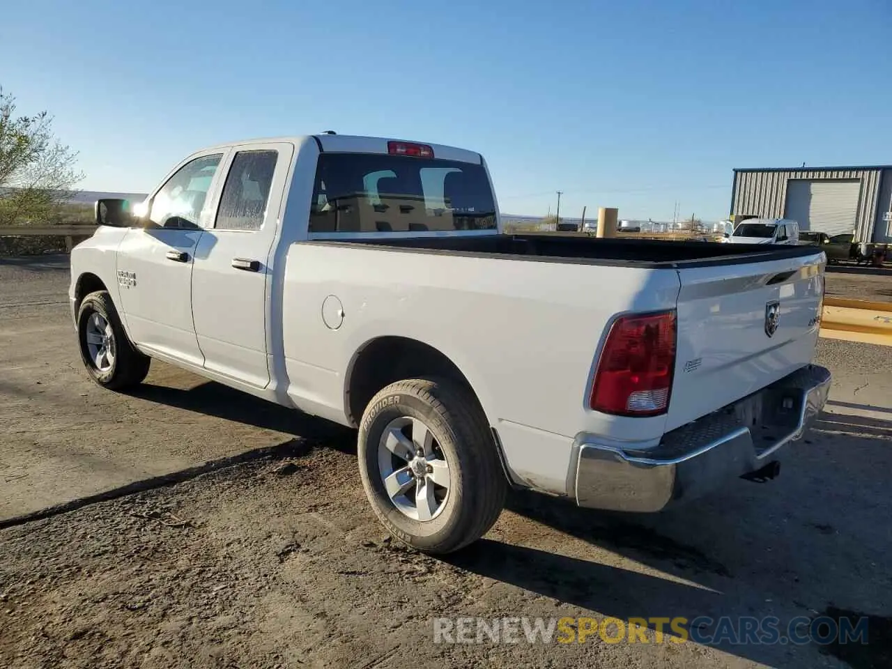 2 fotografías del automóvil dañado 1C6RR7FG4LS122208 RAM 1500 2020