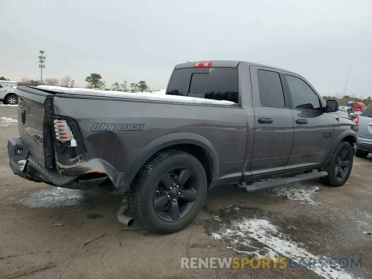 3 fotografías del automóvil dañado 1C6RR7GG5LS115024 RAM 1500 2020