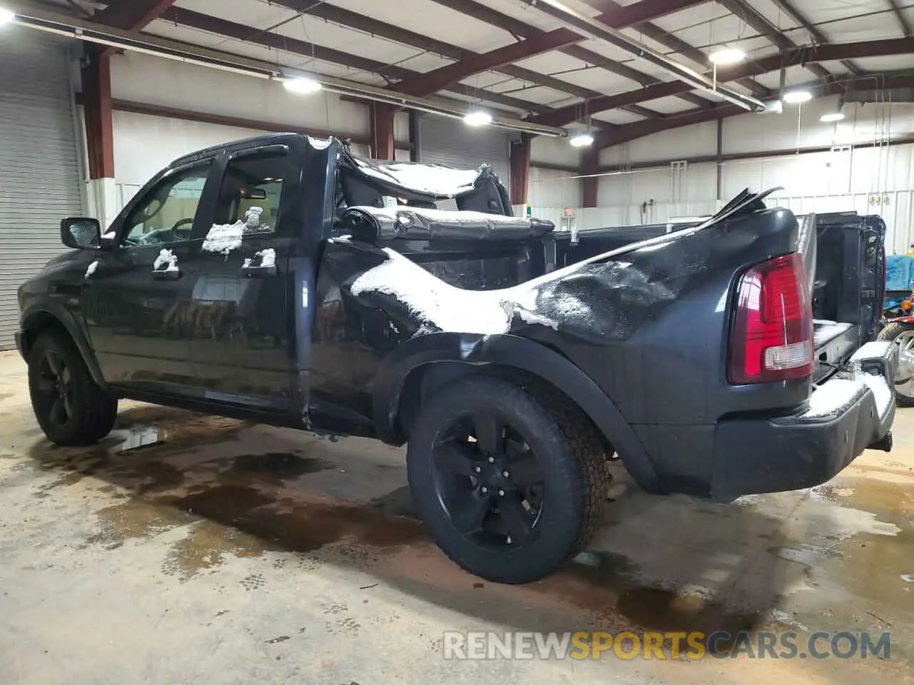 2 fotografías del automóvil dañado 1C6RR7GG6LS147514 RAM 1500 2020