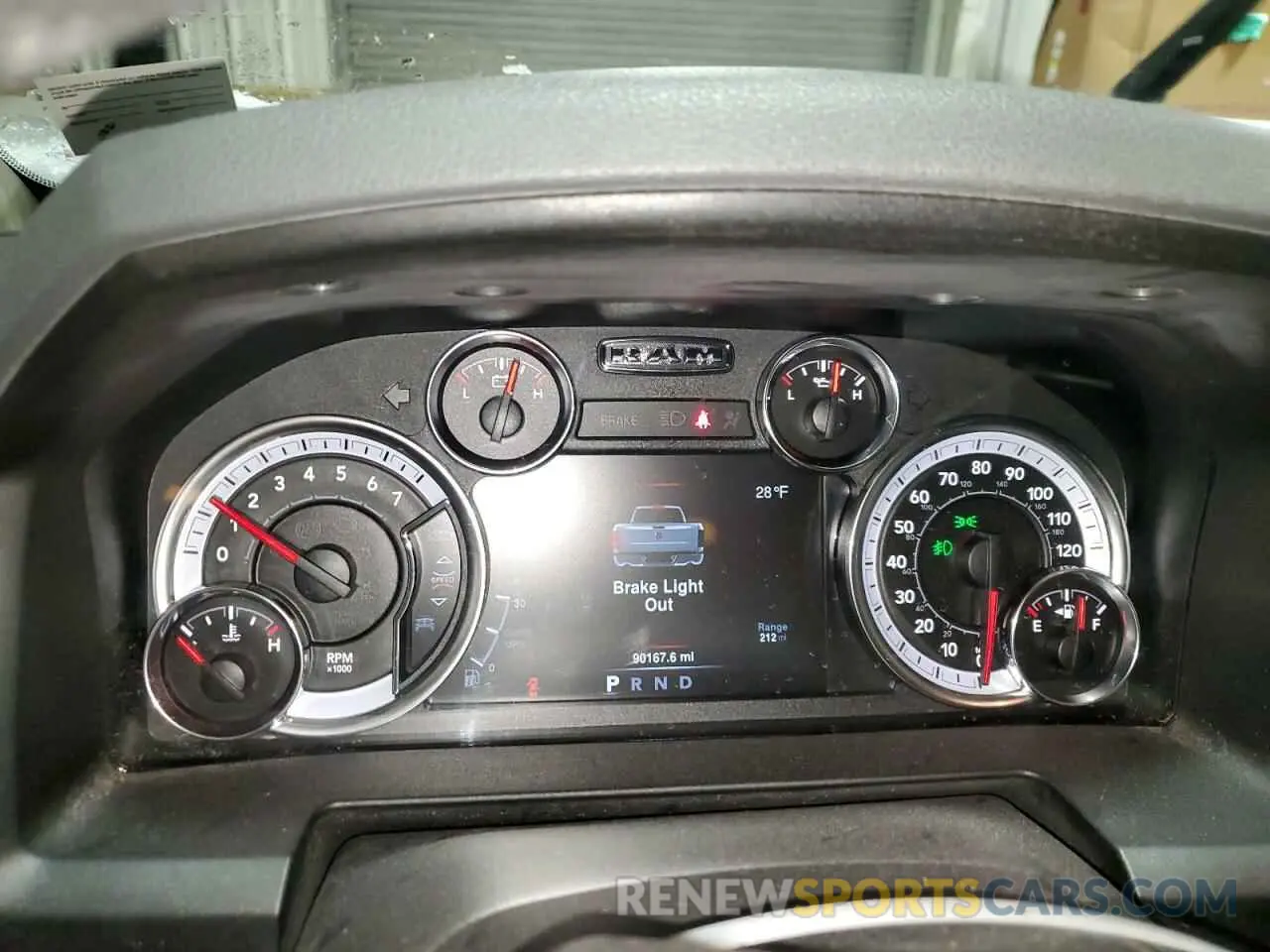 9 fotografías del automóvil dañado 1C6RR7GG6LS147514 RAM 1500 2020
