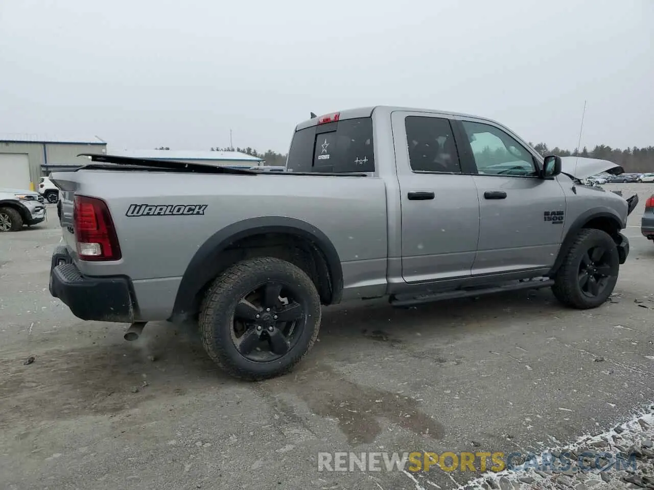 3 fotografías del automóvil dañado 1C6RR7GG9LS147152 RAM 1500 2020