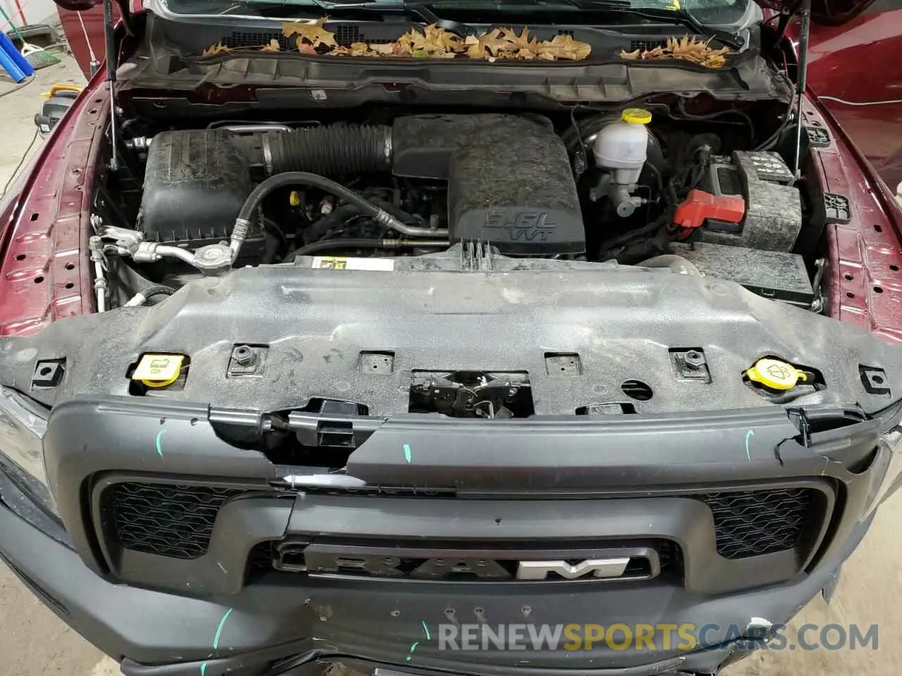 11 fotografías del automóvil dañado 1C6RR7GGXLS126830 RAM 1500 2020